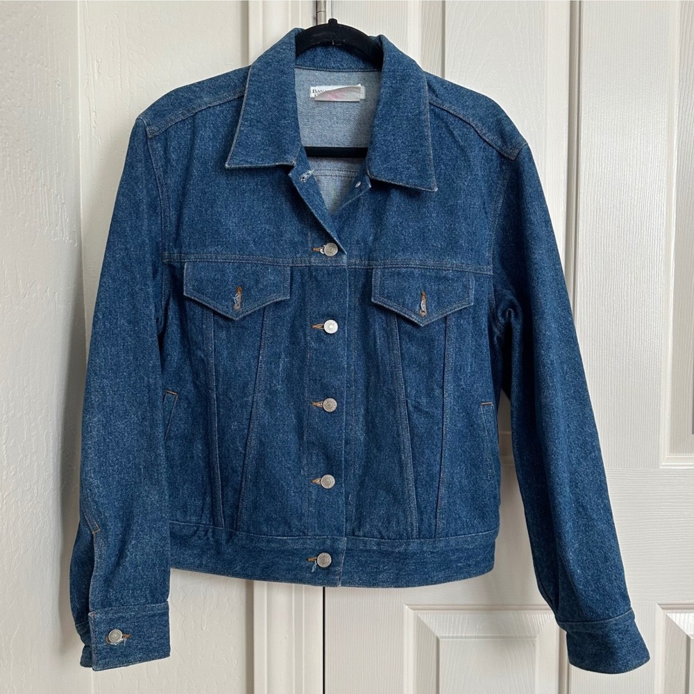 Vintage 1993 Banana Republic Denim Trucker Jacket - Size M - Made in USA‎